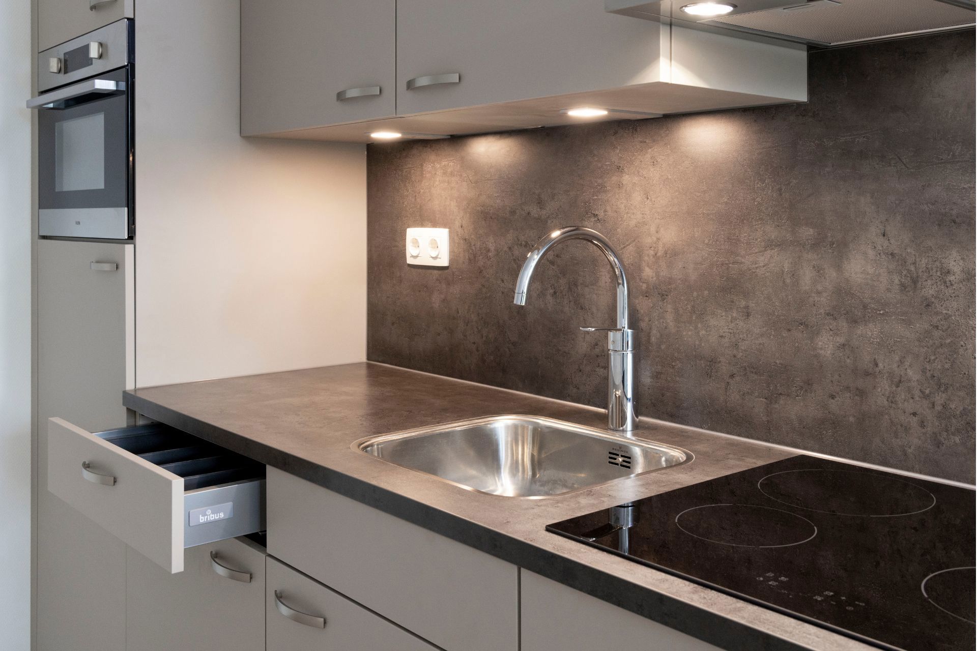 Bribus appartementkeuken